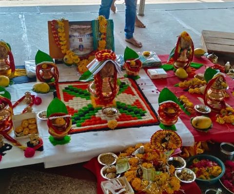 Puja photo from Acharya Pandit Sumit Rawal